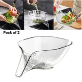 Drain Basket Funnel For Kitchen Sink (Pack Of 2)